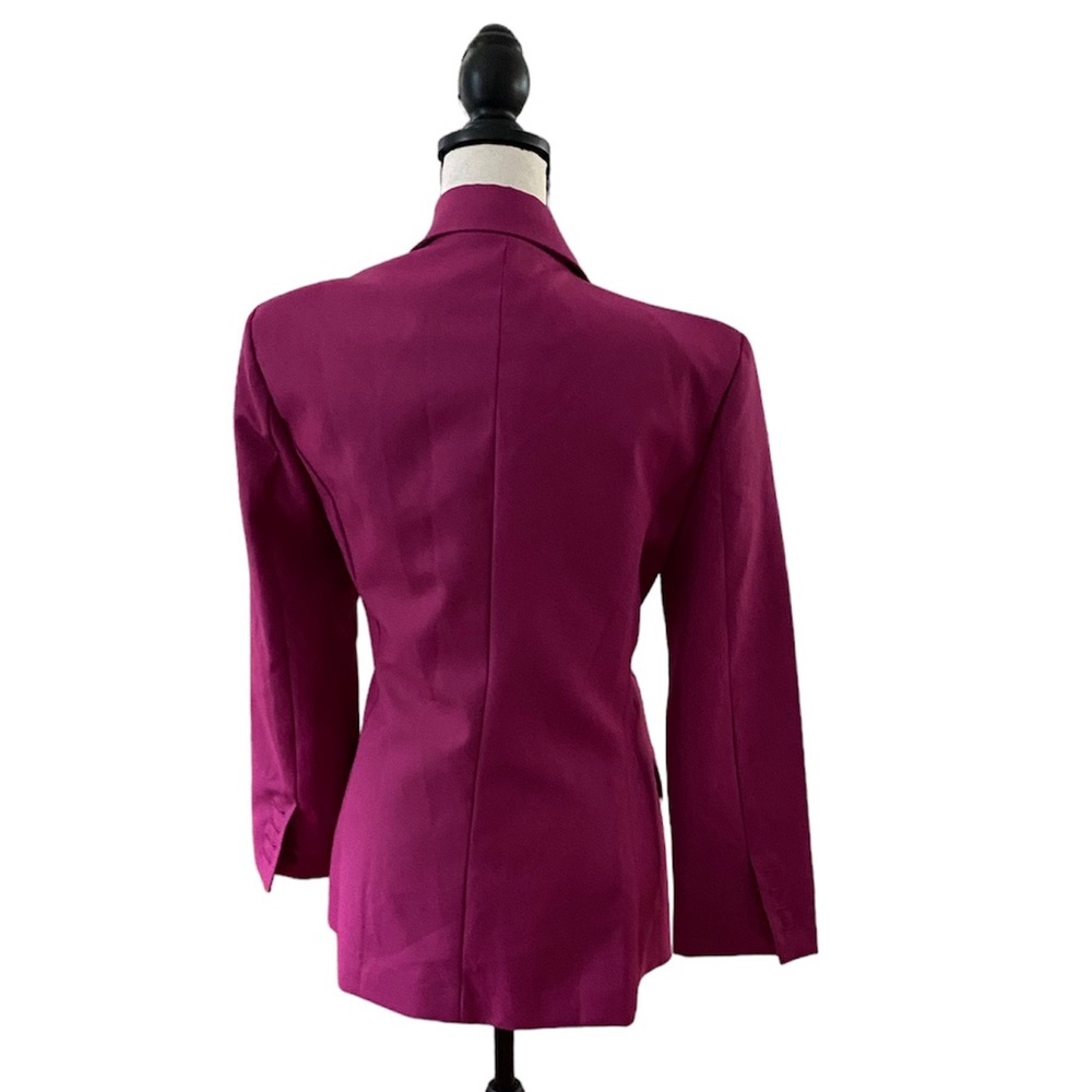 Cinched Waist Hot Pink Blazer - Picture 2 of 2